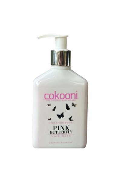 Cokooni Pink Butterfly Hair Mask Hydration Boost 200ml