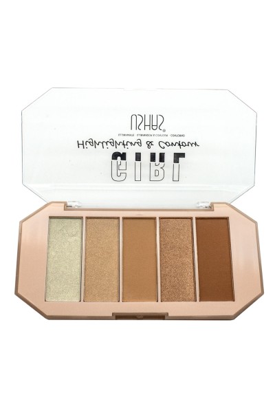 USHAS Παλέτα Girl Highlighter & Contour No 3