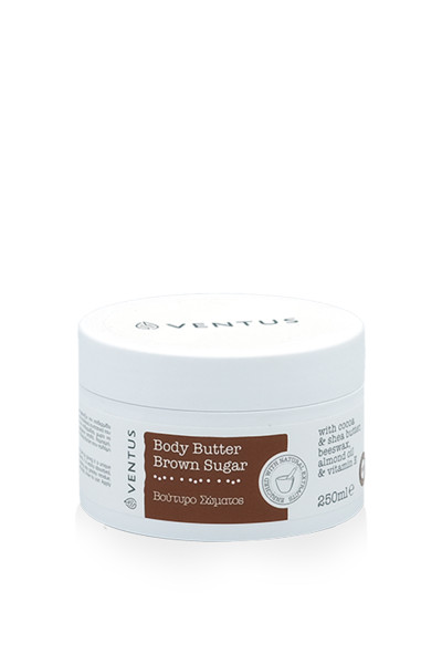 Ventus Βούτυρο Σώματος Body Butter Brown Sugar 250ml