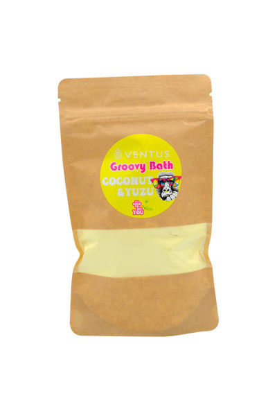 Ventus Groovy Bath Coconut & Yuzu Magic Sparkling Powder 250ml