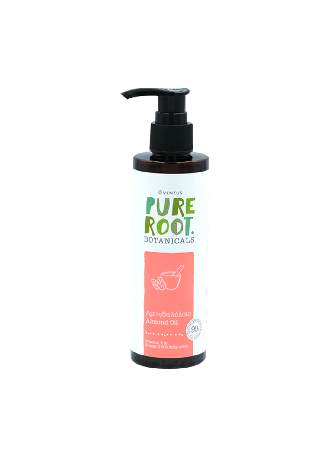 Αμυγδαλέλαιο Ventus Pure Root 200ml