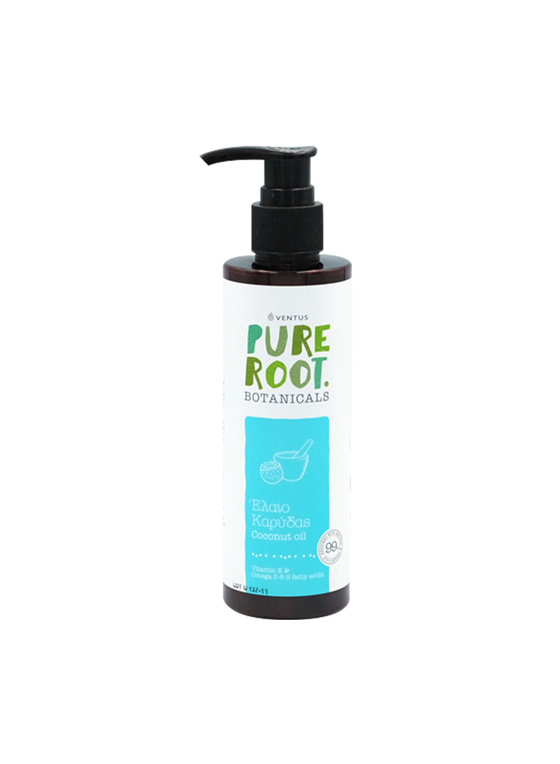 Έλαιο Καρύδας Ventus Pure Root 200ml