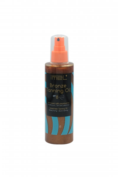 Imel Αντηλιακό Λάδι Bronze Tanning Oil SPF 8 200ml