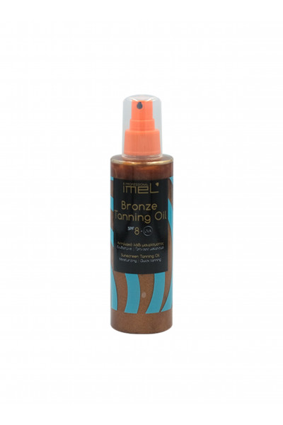 Imel Αντηλιακό Λάδι Bronze Tanning Oil SPF 8 200ml