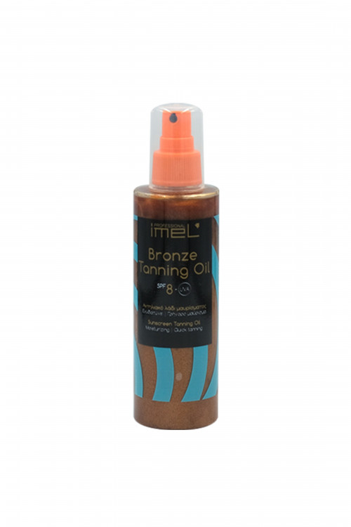 Imel Αντηλιακό Λάδι Bronze Tanning Oil SPF 8 200ml