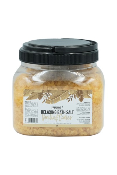 Imel Άλατα Μπάνιου Pure Relief  Vanilla - Cookies 2kg