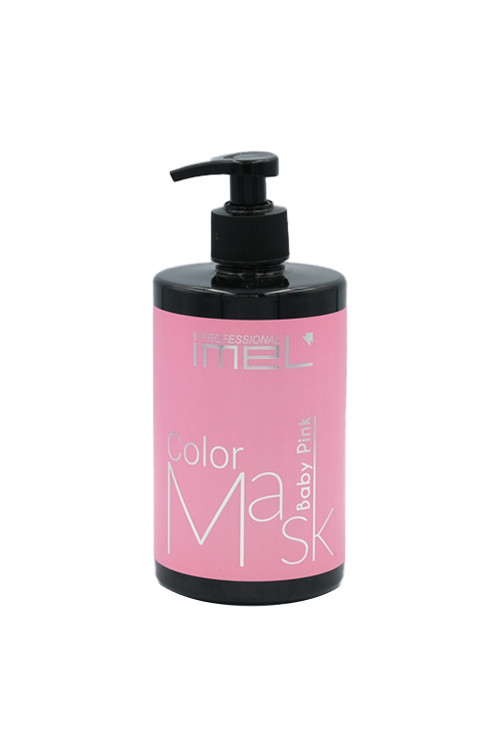 Μάσκα μαλλιών Imel Baby Pink Color Mask 500ml