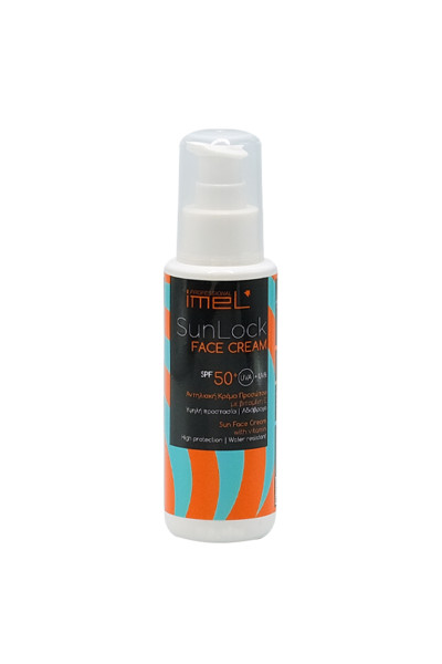 Αντηλιακή Κρέμα Προσώπου Imel SunLock SPF 50 100ml