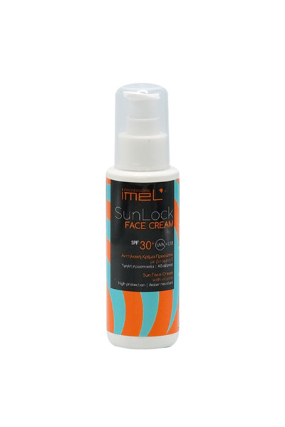 Αντηλιακή Κρέμα Προσώπου Imel SunLock SPF 30 100ml