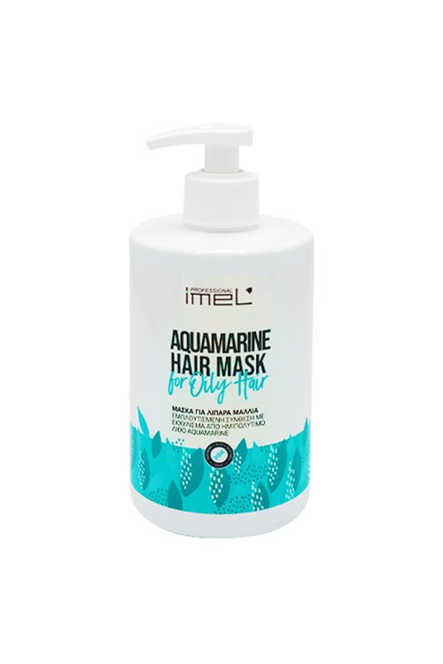 Imel Aquamarine Hair Mask For Oily Hair 500ml